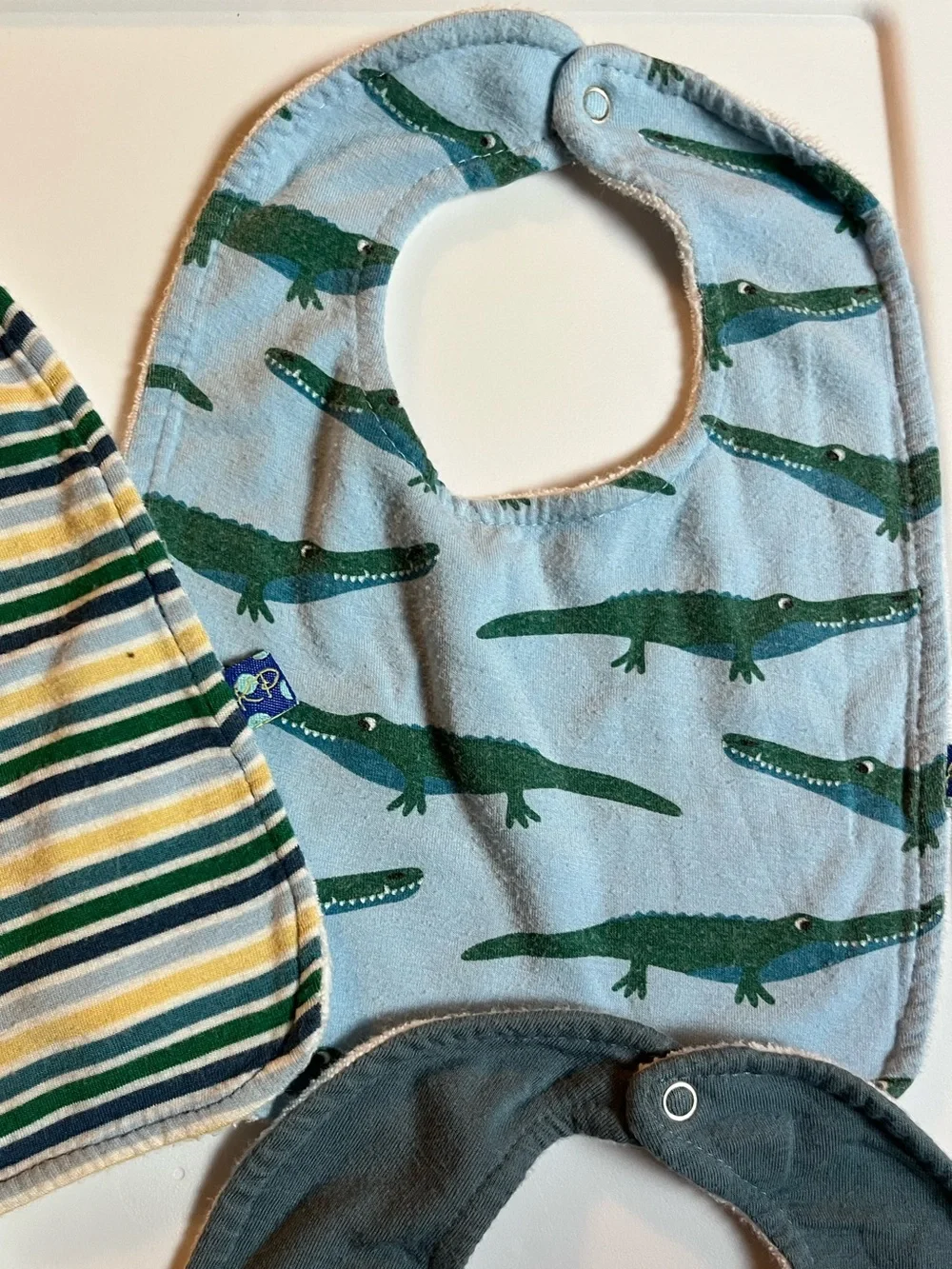 Kickee Pants 4 Bib Bundle, coordinating colors